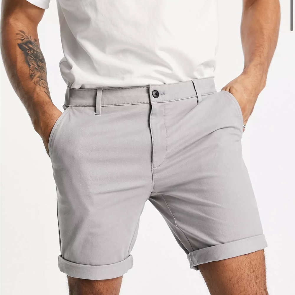 Topman Skinny Chino Short